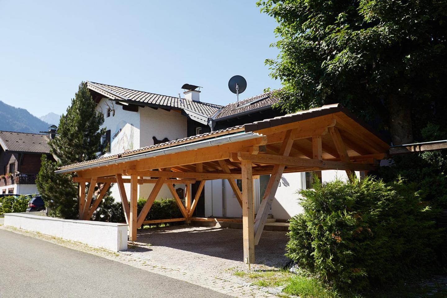 Ferienwohnung Zum Steingarten Krun Exterior photo